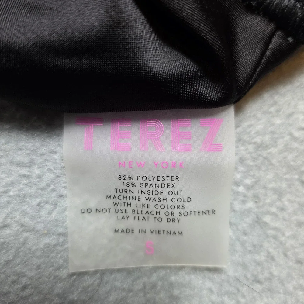 Terez‎ Sports Bra Small Multicolor Geometric Racerback Stretch Print